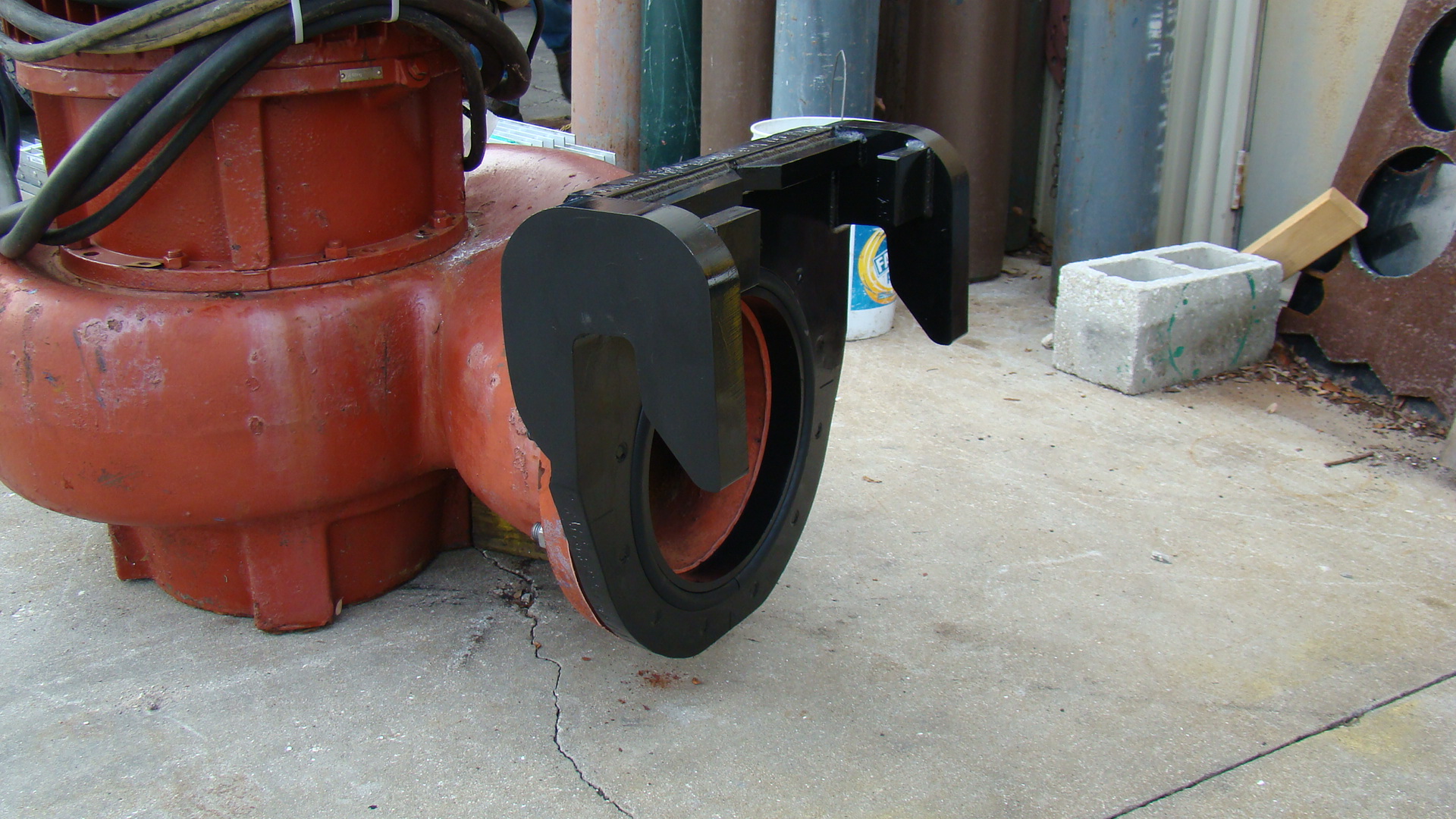 Pump Flange Installed Innovative Contractors